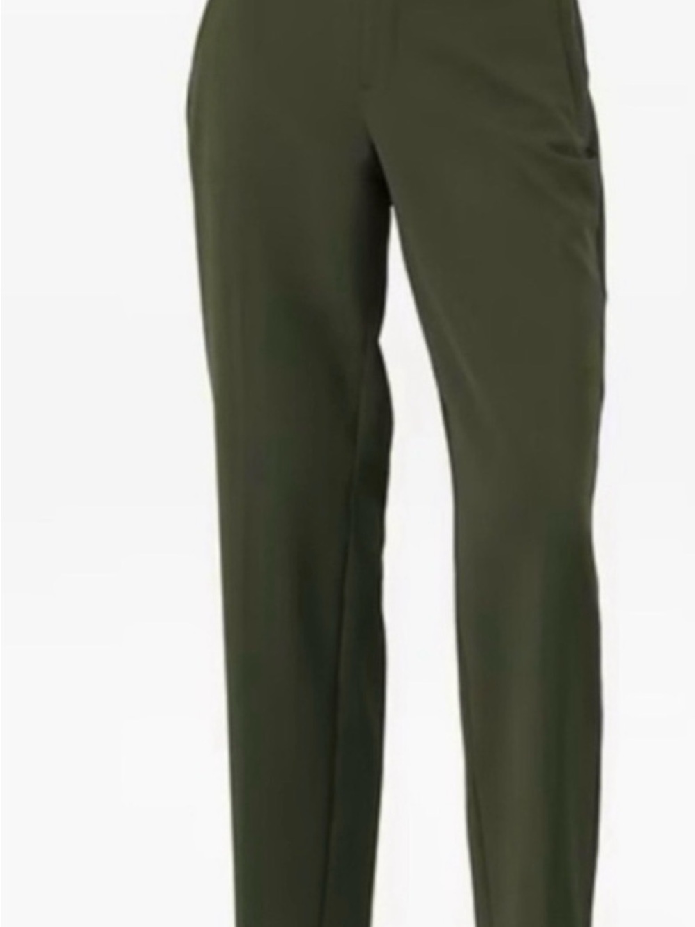 NWOT Athleta Endless High Rise Pant Aspen Olive Size 2 Travel Work Career